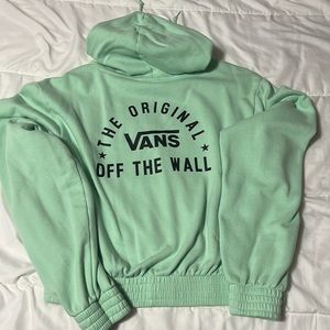 Lime green vans hoodie